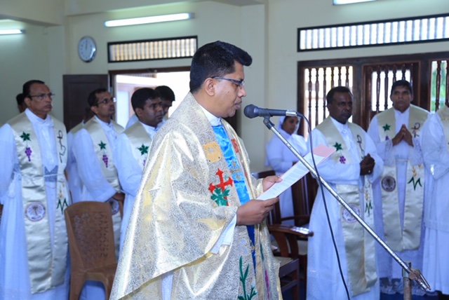 Installation of Fr. Eugene Benedict OMI, as the Provincial Superior, at Thodarpaham.